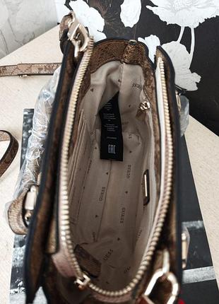 Жіноча сумка кроссбоді guess queensland  оригінал 4