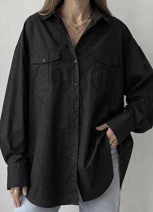 Бавовняна сорочка h&amp;m