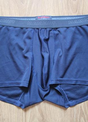 Чоловічі сині боксери mammut alpine underwear для трекінгу, альпінізму та активного відпочинку