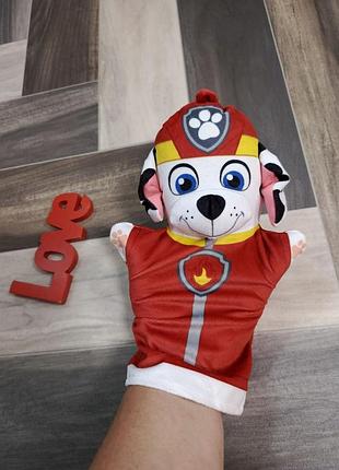 Іграшка на руку маршал,щенячий патруль,paw patrol,ляльковий театр