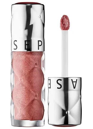 Sephora collection outrageous plump hydrating lip gloss 08 sparkling dawn shimmer nude новий блиск 100% оригінал 6мл
