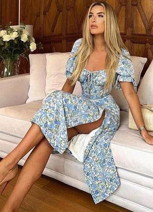 Розпродаж cукня lavish alice міді з напіввідкритою спиною та зав'язкою