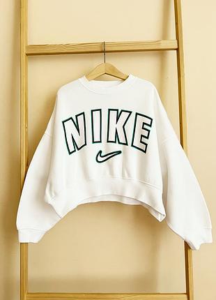 Крутий вкорочений світшотик на дівчинку від nike