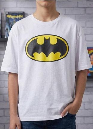 Оригінальна бавовняна трикотажна футболка batman primark унісекс