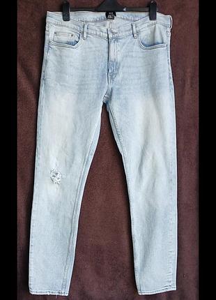 Джинсы мужские, super skinny,  eur 36
