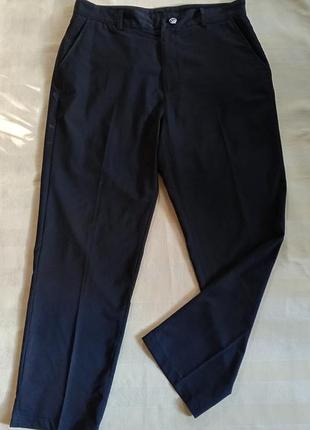 Чоловічі чорні штани / брюки adidas climalite, l-xl