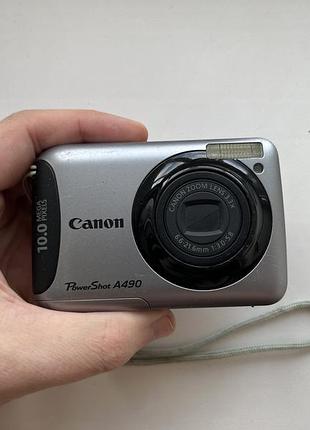 Легендарний фотоаппарат 2000х камера canon powershot a490