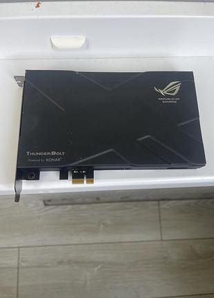Звуковая карта asus thunderbolt republic of gemers