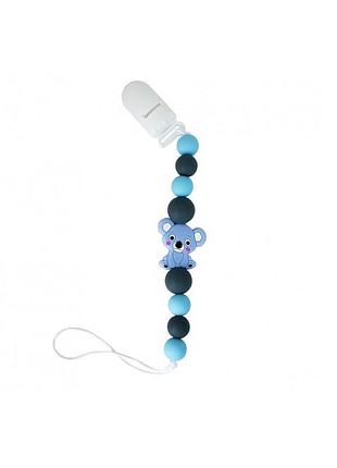 Цепочка для пустышки "коала" mgz-0521(blue) силиконовая