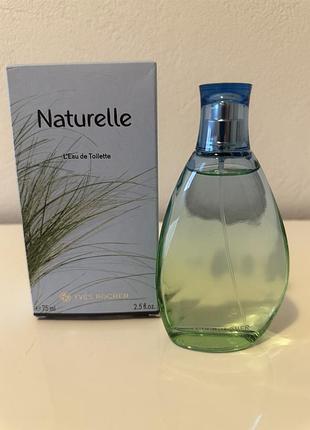 Туалетна вода yves rocher naturelle, 75 мл