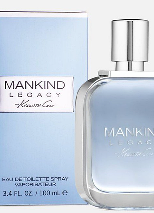 Kenneth cole mankind legacy, 90/100ml, туалетна вода edt