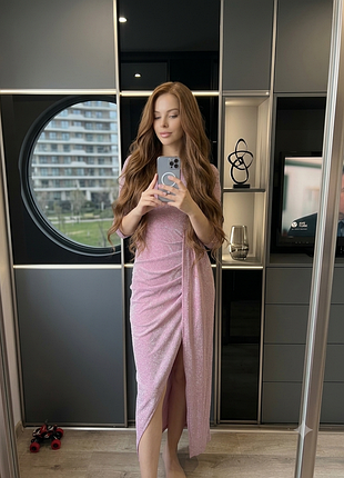 Платье люрекс