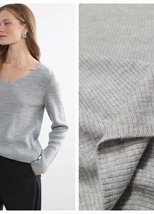 Massimo dutti тоненький лонгслів шовк вовна xc/c, є дефект!