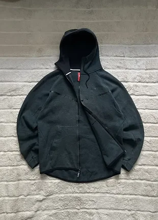Nike (m) tech fleece windrunner full zip hoodie мужское толстовка кофта ори