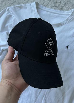 Кепка бейсболка шляпа панама keith haring h&m