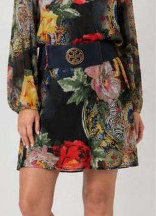 Яскрава туніка / коротка сукня kupeli gold, р. 36