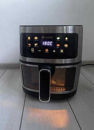 Безмасляний аерогриль (мультипіч) henschll hs-012 на 8 літрів, 3200w