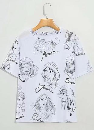 Футболка zara disney princess