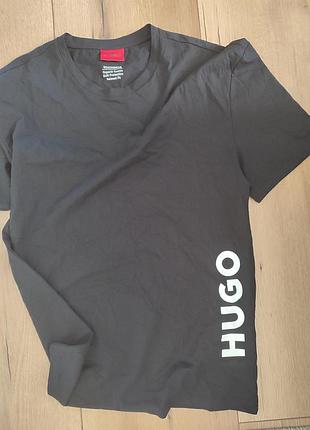 Футболка нова hugo boss чорна розмір л