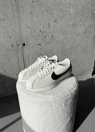Nike cortez light beige / brown premium 5