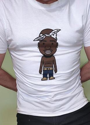 Сток катон стильна фірмова футболка mister tee "la sketch".л