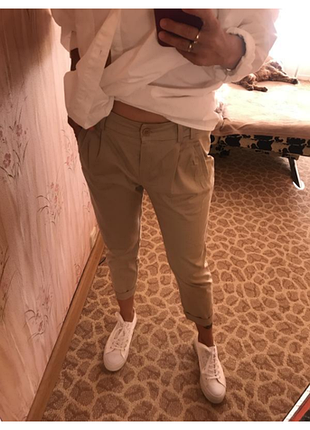 Брюки женские чинос new look