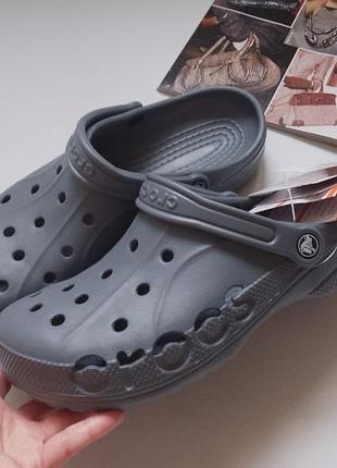 Мужские шлепаные сабо crocs baya clog