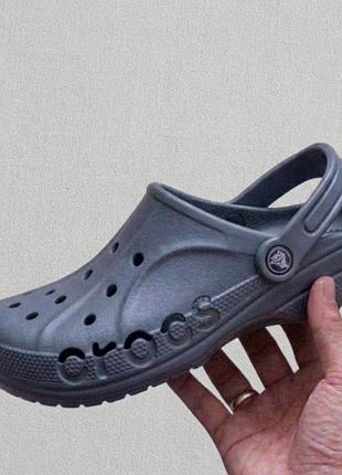 Чоловічі шльопані сабо crocs baya clog