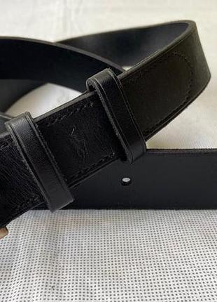 Чоловічий шкіряний ремінь polo ralph lauren
