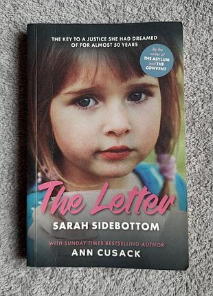 Книга "the letter" — sarah sidebottom, ann cusack, англійською мовою (м'яка обкладинка)