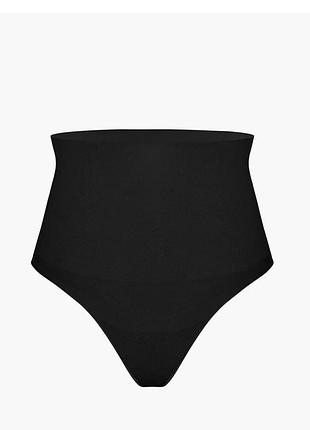 Коригувальна білизна з високою талією cfab (creamy fabrics) нові стринги m/l