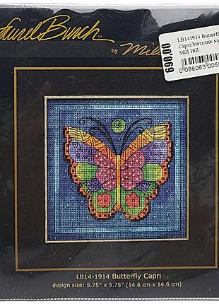 Б/у mill hill lb14-1914 butterfly capri / метелик капрі