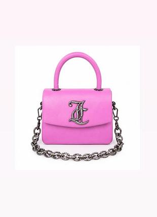 Сумка juicy couture mini satchel pink | нова