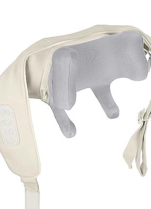 Масажер hoco hp52 1800 mah shoulder and neck massager beige