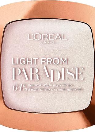 L'oreal paris light from paradise пудра-хайлайтер