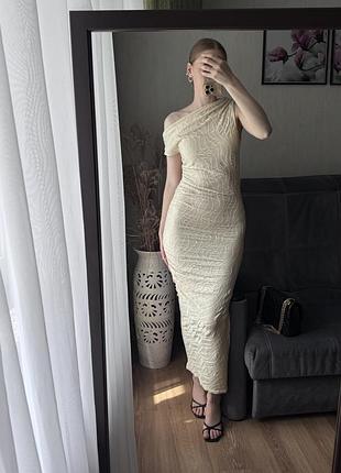 Сукня з драпіруванням по фігурі boohoo