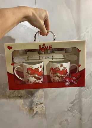 Чашки подарункові, чашки любов, чашки love