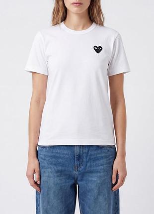 Футболка comme play des garcons (s/m), ami, kenzo