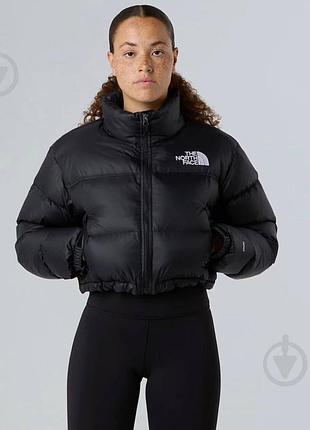 Пуховик жіночій the north face nuptse black xs