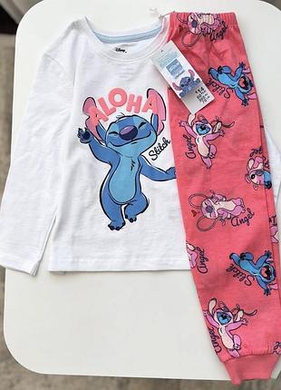 Піжама для дівчинки stitch by primark