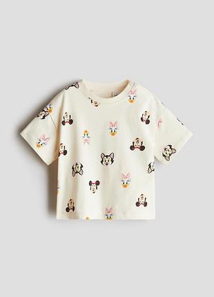 Футболка с принтом h&amp;m