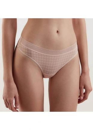 Труси жіночі conte body couture rp6114 занижені танга l (102), чорний