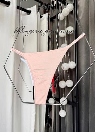 Трусики стринг acousma t 6524-2 разные цвета
