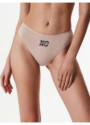 Трусы женские conte tatoo style lbr 1479 бразилиана xs (90), natural