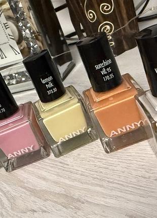 Оригінальні німецькі лаки для нігтів anny