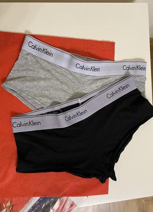 Комплект трусиков calvin  klein l трусики шортики2 фото