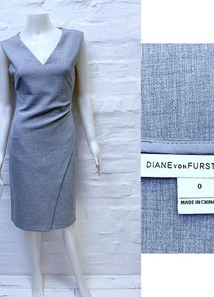 Diane von furstenberg элегантное оригинальное лаконичное платье