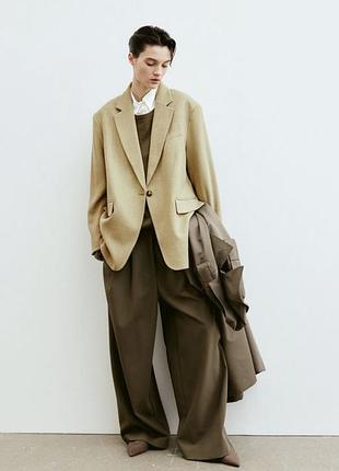H&amp;m восхитительный пиджак блейзер жакет р. s oversized