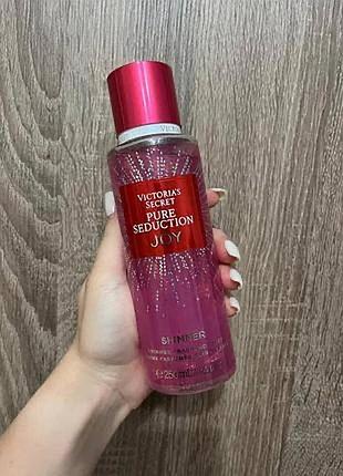 Спрей виктория сикрет pure seduction joy shimmer
