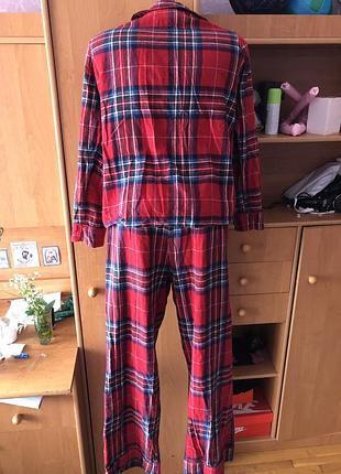 Пижама, байка, 100% коттон, размер s. primark.